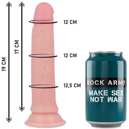 ROCKARMY - ARNÊS + DILDO SILICONE LÍQUIDO PREMIUM AVENGER 19 CM -O- 3.98 CM - Sexshoptuga 