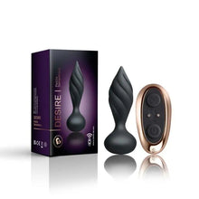 ROCKS-OFF - ESTIMULADOR ANAL DESIRE - PRETO - Sexshoptuga  Sexshoptuga 