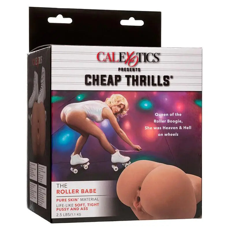 CALEXOTICS - THE ROLLER BABE DUPLO MASTURBADOR REALÍSTICO CARNE - Sexshoptuga 