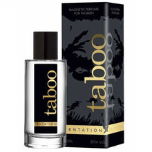 RUF - PERFUME TABOO TENTATION COM FEROMONAS PARA ELA 50ML - Sexshoptuga  Sexshoptuga 