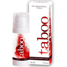 RUF - TABOO MALE BOOSTER GEL PARA EREÇÃO 30 ML - Sexshoptuga  Sexshoptuga 