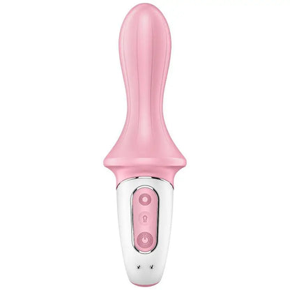 SATISFYER - AIR PUMP BOOTY 5+ VIBRADOR ANAL INFLVEL ROSA - Sexshoptuga 