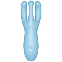 SATISFYER - APP VIBRADOR THREESOME 4 ROSA - Sexshoptuga  Sexshoptuga 