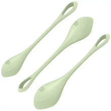 SATISFYER - CONJUNTO DE TREINO YONI POWER 2 VERDE - Sexshoptuga  Sexshoptuga 