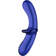 SATISFYER - DILDO DE CRISTAL DUPLO TRANSPARENTE - Sexshoptuga  Sexshoptuga 