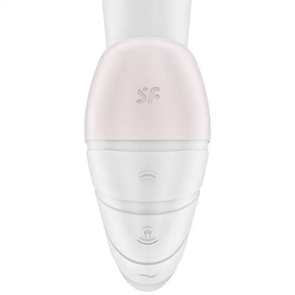 SATISFYER - ESTIMULADOR DE PULSO DE AR SUPERNOVA E VIBRAO BRANCO - Sexshoptuga 