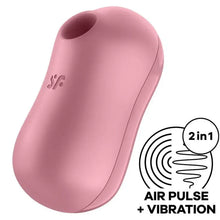 SATISFYER - ESTIMULADOR E VIBRADOR DE PULSO DE AR COTTON CANDY LILÁS - Sexshoptuga  Sexshoptuga 