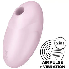 SATISFYER - ESTIMULADOR E VIBRADOR DE PULSO DE AR VULVA LOVER 3 PRETO - Sexshoptuga  Sexshoptuga 