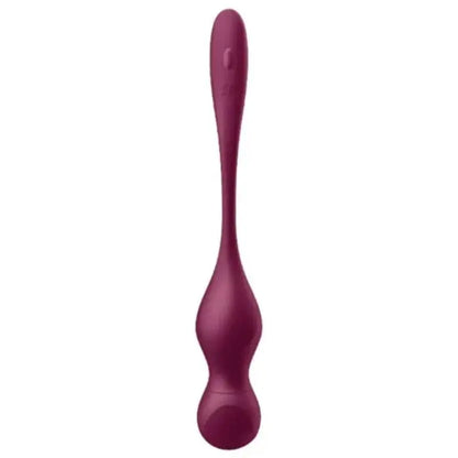 SATISFYER - LOVE BIRDS VARY BOLAS VIBRATÓRIAS APLICATIVO GRATUITO VINHO TINTO - Sexshoptuga 