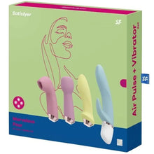 SATISFYER - MARVELOUS FOUR CONJUNTO VIBRADOR E PULSO DE AR - Sexshoptuga  Sexshoptuga 