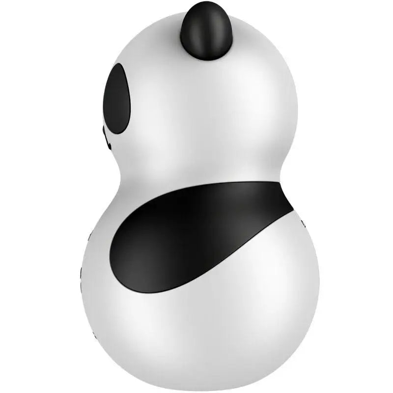 SATISFYER - POCKET PANDA ESTIMULADOR E VIBRADOR PRETO E BRANCO - Sexshoptuga 