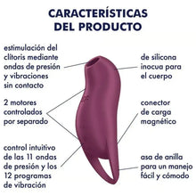 SATISFYER - POCKET PRO 1 ESTIMULADOR DE CLITÓRIS GARNET - Sexshoptuga  Sexshoptuga 