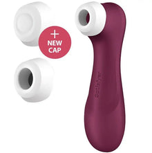 SATISFYER - PRO 2 GERAO 3 TECNOLOGIA DE AR LÍQUIDO VINHO TINTO - Sexshoptuga  Sexshoptuga 