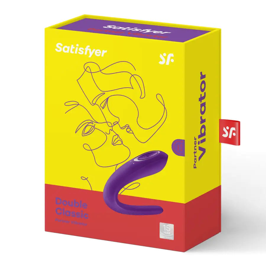 SATISFYER - VIBRADOR DE BRINQUEDO DO PARCEIRO ESTIMULANDO AMBOS OS PARCEIROS - Sexshoptuga 