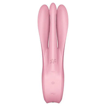 SATISFYER - VIBRADOR THREESOME 1 AZUL - Sexshoptuga  Sexshoptuga 