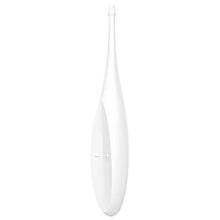 SATISFYER - VIBRADOR TWIRLING FUN TIP BRANCO - Sexshoptuga  Sexshoptuga 