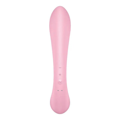 SATISFYER - VIBRAO HÍBRIDA TRIPLE OH ROSA - Sexshoptuga 