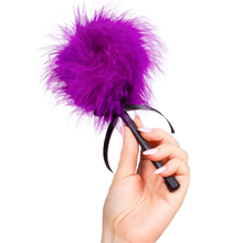 SECRETPLAY - ESPANADOR MARABOU ROXO ROXO - Sexshoptuga  Sexshoptuga 