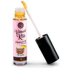 SECRETPLAY - LIP GLOSS VIBRANT KISS - PINA COLADA - Sexshoptuga  Sexshoptuga 