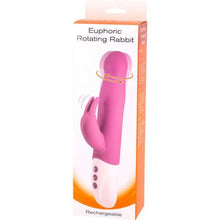 SEVEN CREATIONS - VIBRADOR EUPHORIC BUNNY COM ROTAO LILS - Sexshoptuga  Sexshoptuga 