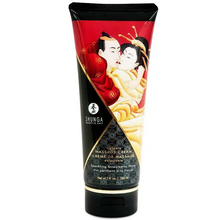 SHUNGA - CREME DE MASSAGEM MORANGO E CAVA 200 ML - Sexshoptuga  Sexshoptuga 