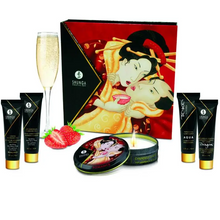 SHUNGA - KIT SECRETO DE MORANGOS E CAVA DE GEIXA - Sexshoptuga  Sexshoptuga 