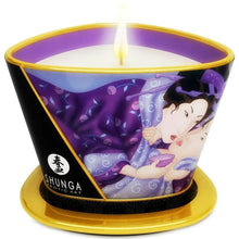 SHUNGA - MINI CARESS BY CANDELIGHT VELA DE MASSAGEM DE FRUTAS EXÓTICAS 170 ML - Sexshoptuga  Sexshoptuga 