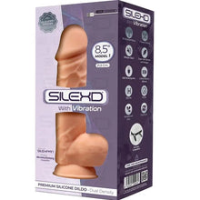 SILEXD - MODELO 1 VIBRADOR DE PÊNIS REALÍSTICO SILICONE PREMIUM SILEXPAN 21.5 CM - Sexshoptuga  Sexshoptuga 