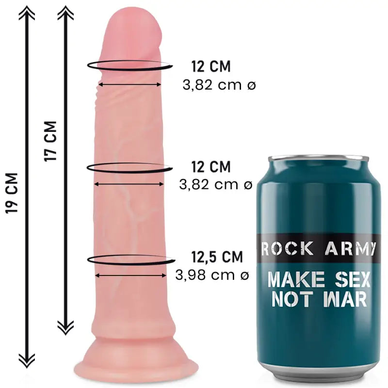 ROCKARMY - LIQUID SILICONE PREMIUM AVENGER REALISTIC 19 CM -O- 3.98 CM - Sexshoptuga 