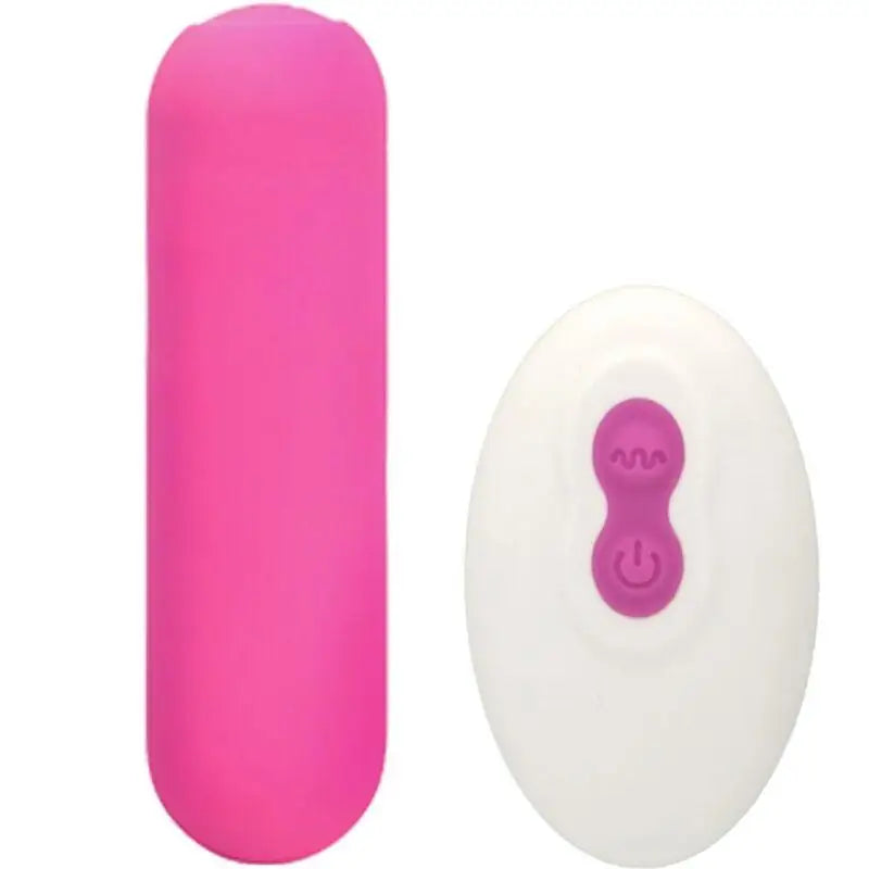 ARMONY - SPLASH JOIE VIBRADOR BULLET SILICONE CONTROLE REMOTO 10 VIBRAÇÕES 75 X 19 CM ROSA - Sexshoptuga 