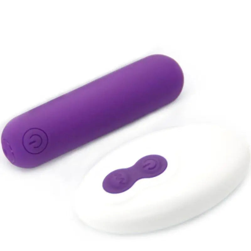 ARMONY - SPLASH JOLINE VIBRADOR BALA SILICONE CONTROLE REMOTO 10 VIBRAÇÕES 65 X 15 CM ROXO - Sexshoptuga 