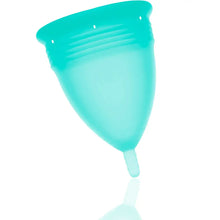 STERCUP - COPO MENSTRUAL DE SILICONE FDA AQUAMARINE - TAMANHO L - Sexshoptuga  Sexshoptuga 