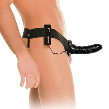 FETISH FANTASY SERIES - VIBRANDO STRAP-ON OCO PARA ELA OU ELE PRETO - Sexshoptuga  Sexshoptuga 