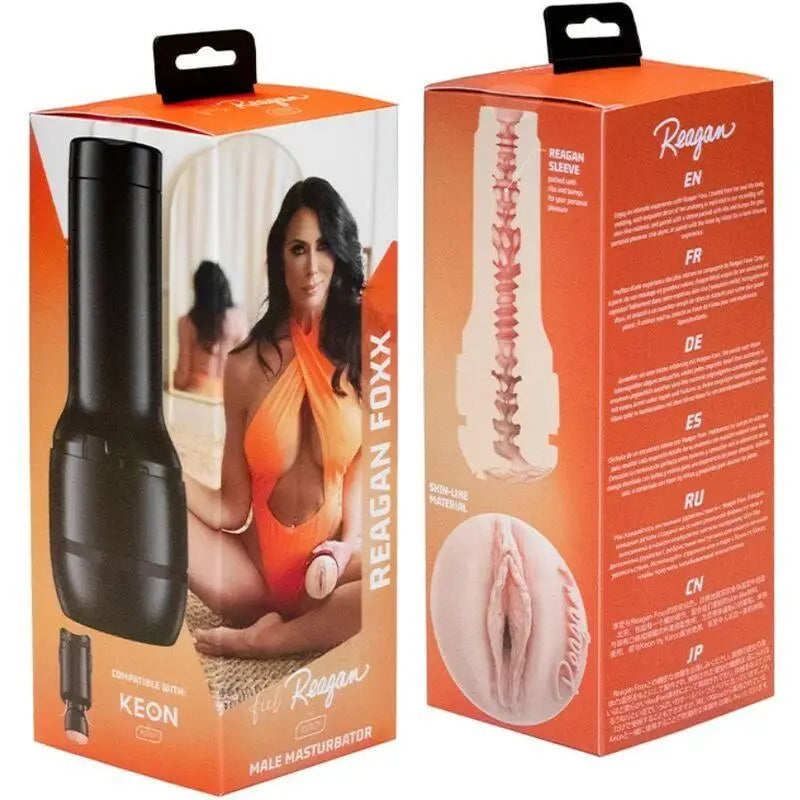 KIIROO - SINTA REAGAN FOXX STROKER KIIROO STARS COLEÇÃO - Sexshoptuga 