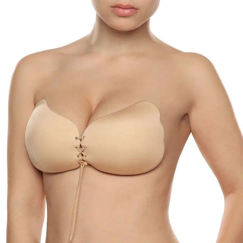 BYE-BRA - LACE-IT APRIMORAMENTO PUSH-UP BEIGE COPO D - Sexshoptuga 