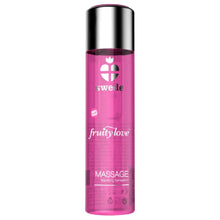 SWEDE - FRUITY LOVE EFEITO DE AQUECIMENTO ÓLEO DE MASSAGEM ROSA FRAMBOESA E RUIBARBO 120 ML - Sexshoptuga  Sexshoptuga 