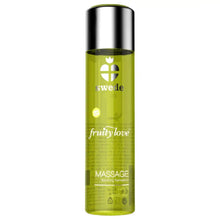 SWEDE - FRUITY LOVE ÓLEO DE MASSAGEM EFEITO DE AQUECIMENTO BAUNILHA E PÊRA DOURADA 120 ML - Sexshoptuga  Sexshoptuga 