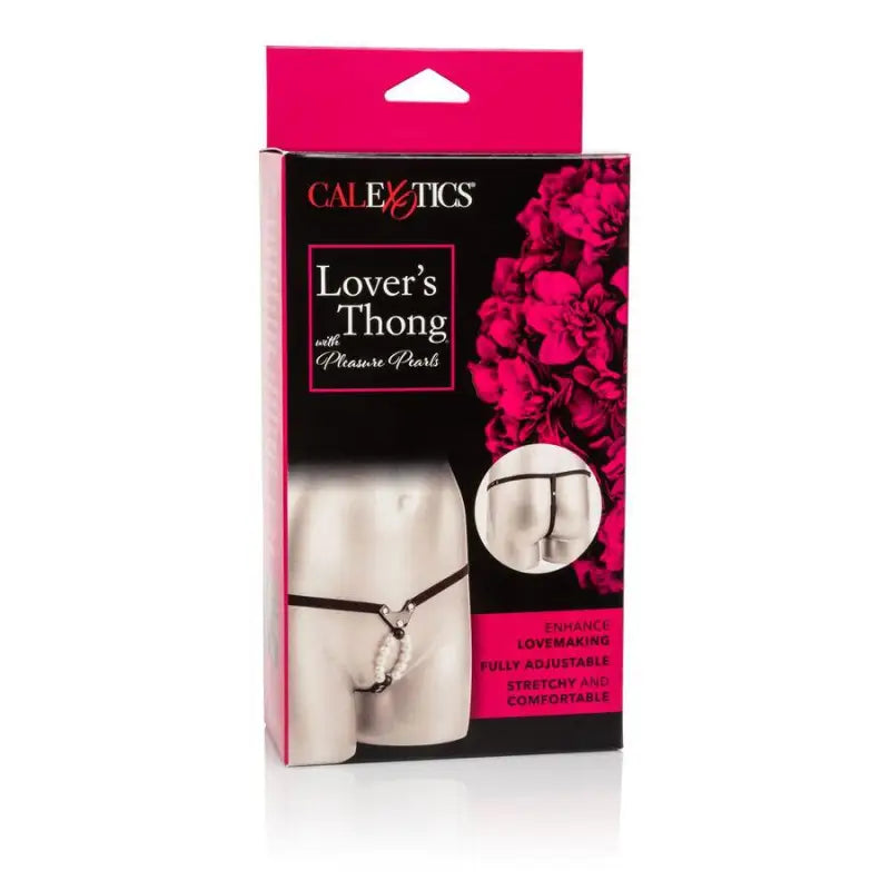 CALEXOTICS - LOVERS TANGA W. PÉROLAS DE PRAZER - Sexshoptuga 