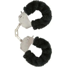 TOYJOY - FURRY FUN CUFFS BONDAGE PRETO - Sexshoptuga  Sexshoptuga 