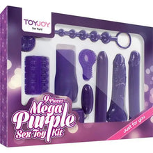 TOYJOY - SÓ PARA VOCÊ KIT DE BRINQUEDOS SEXUAIS MEGA ROXO - Sexshoptuga  Sexshoptuga 