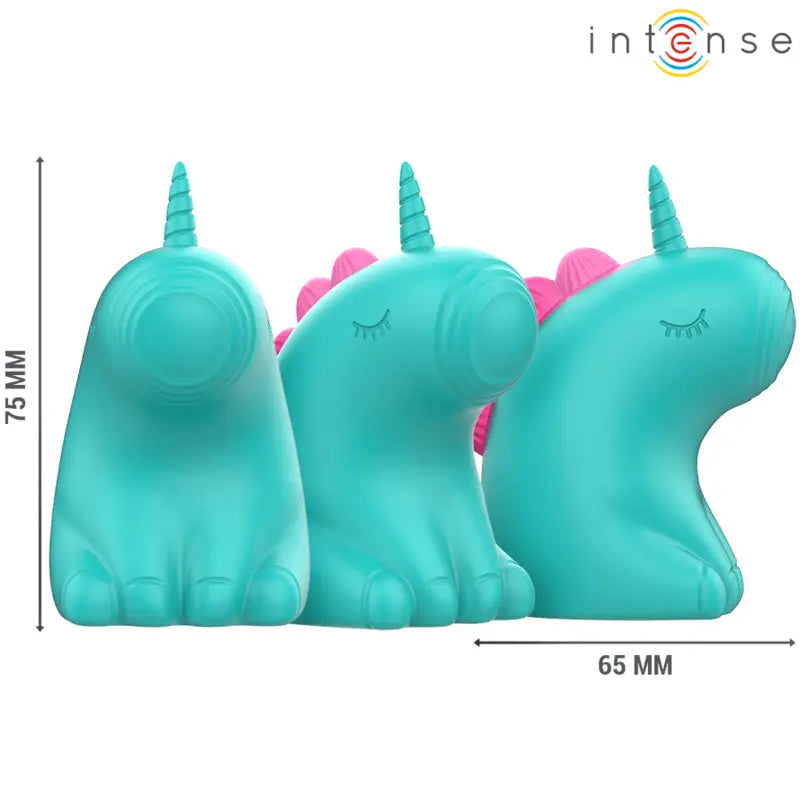 INTENSE - TRIXIE ESTIMULADOR VERDE UNICÓRNIO - Sexshoptuga 