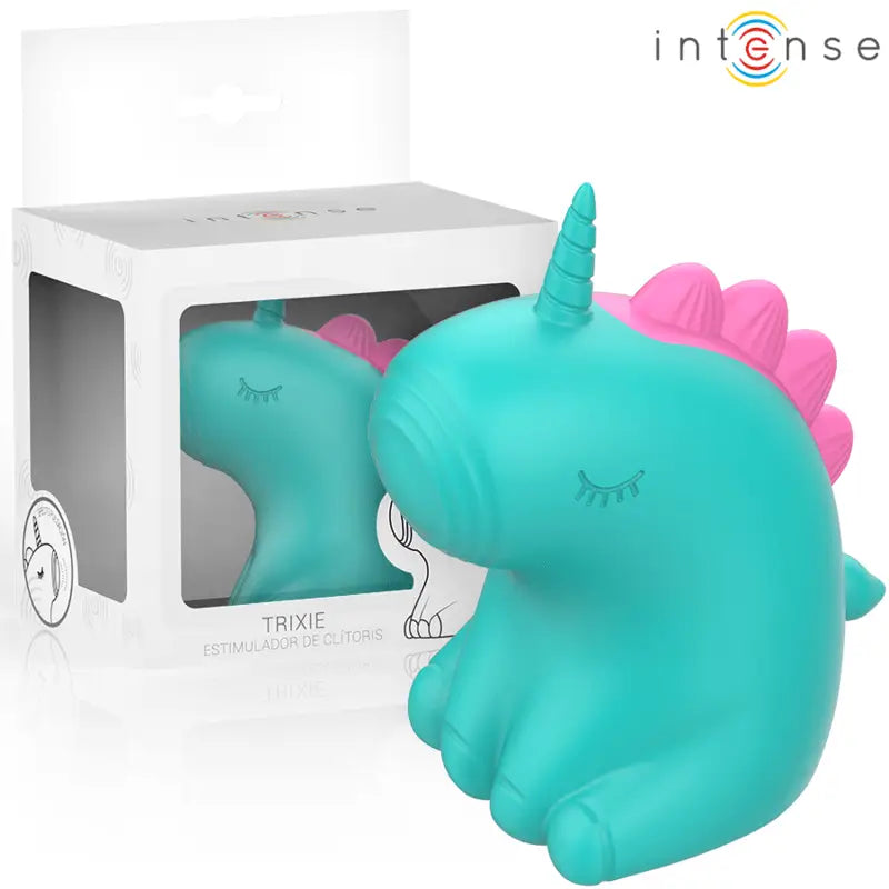 INTENSE - TRIXIE ESTIMULADOR VERDE UNICÓRNIO - Sexshoptuga 