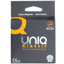 UNIQ - CLASSIC SEM LÁTEX PRESERVATIVOS 3 UNIDADES - Sexshoptuga  Sexshoptuga 