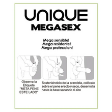 UNIQ - MEGASEX LATEX FREE SENSITIVE CONDOMS 3 UNITS - Sexshoptuga  Sexshoptuga 