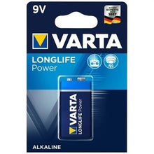 VARTA - BATERIA ALCALINA DE POTÊNCIA LONGLIFE 9V LR61 1 UNIDADE - Sexshoptuga  Sexshoptuga 