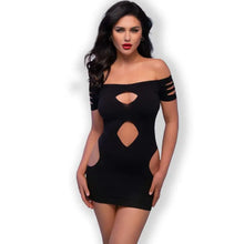 CHILIROSE - VESTIDO CR 4671 PRETO S/M - Sexshoptuga  Sexshoptuga 