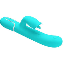 BONITO AMOR - VIBRADOR DE COELHO COM LAMBIDA AQUA VERDE - Sexshoptuga  Sexshoptuga 