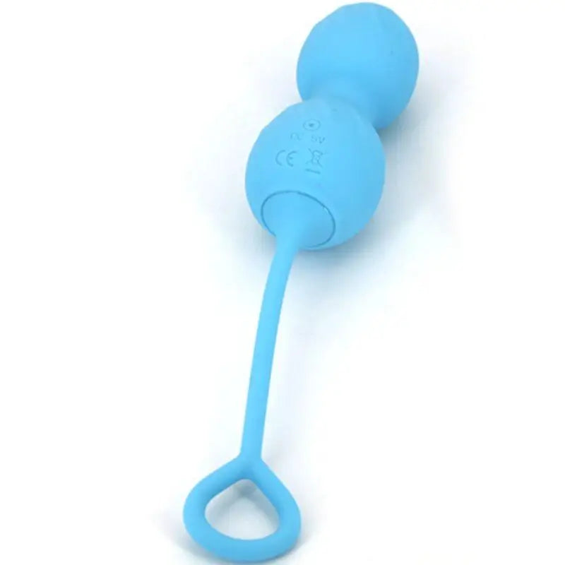 ARMONY - BLOSSOMS VAGINAL DUMBBELL VIBRAÇÃO CONTROLE REMOTO 10 VIBRAÇÕES AZUL - Sexshoptuga 