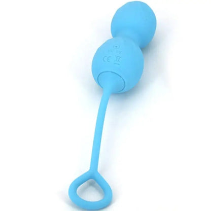 ARMONY - BLOSSOMS VAGINAL DUMBBELL VIBRAÇÃO CONTROLE REMOTO 10 VIBRAÇÕES AZUL - Sexshoptuga 