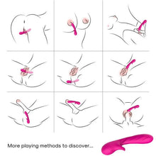 ARMONY - VIBRADOR ROMANCE COM ESTIMULADOR FÚCSIA - Sexshoptuga  Sexshoptuga 